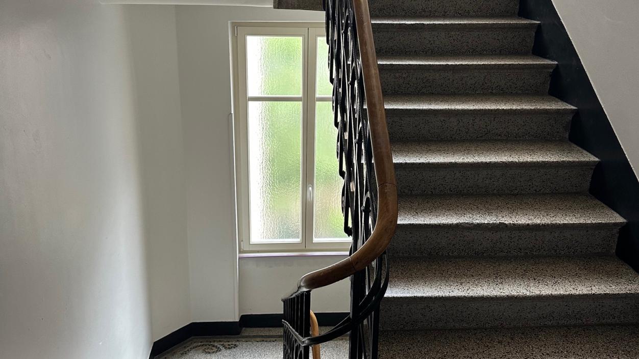 escalier d'immeuble
